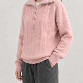 Amandina Cable Knit Sweater - Lead Product Detail