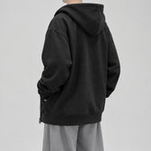 Arnold Oversized Zip Hoodie - Lead Product Detail
