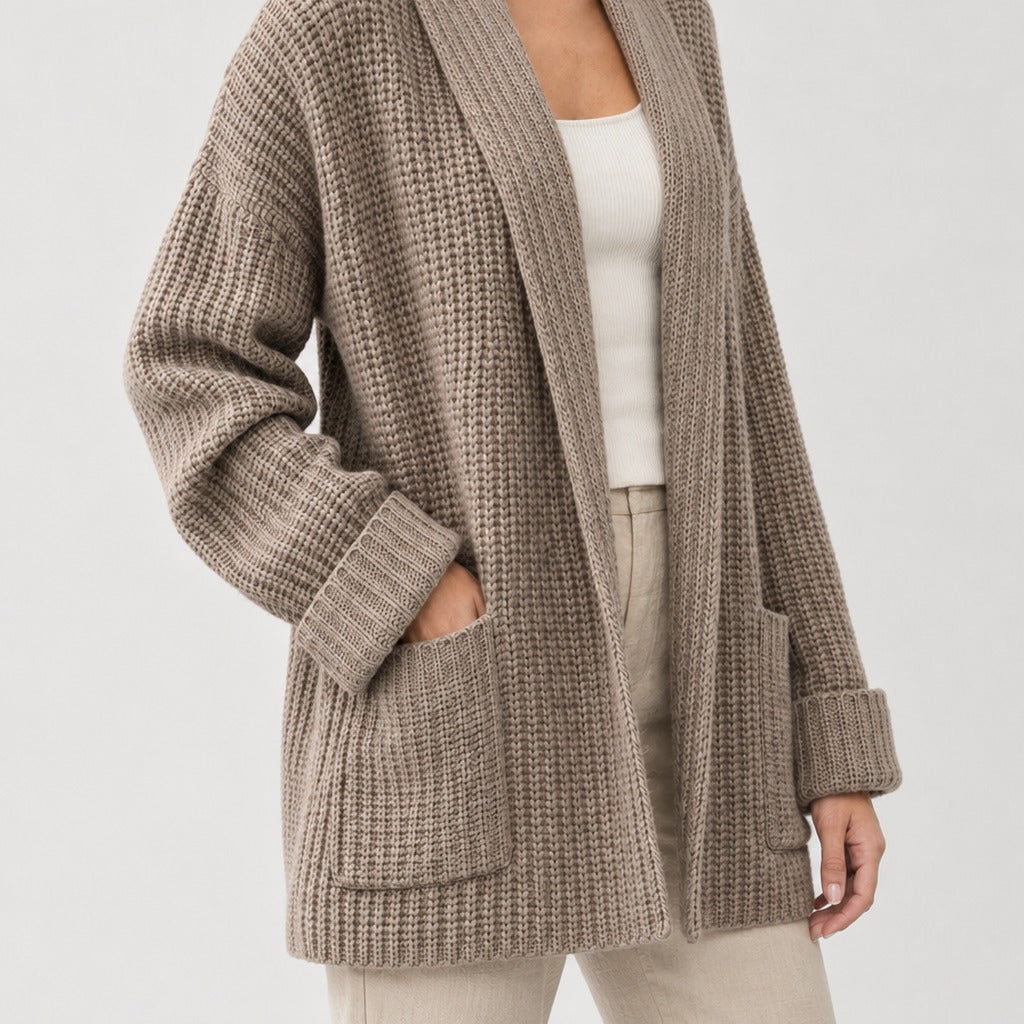 Annicka Chunky Knit Cardigan - Lead Product Detail