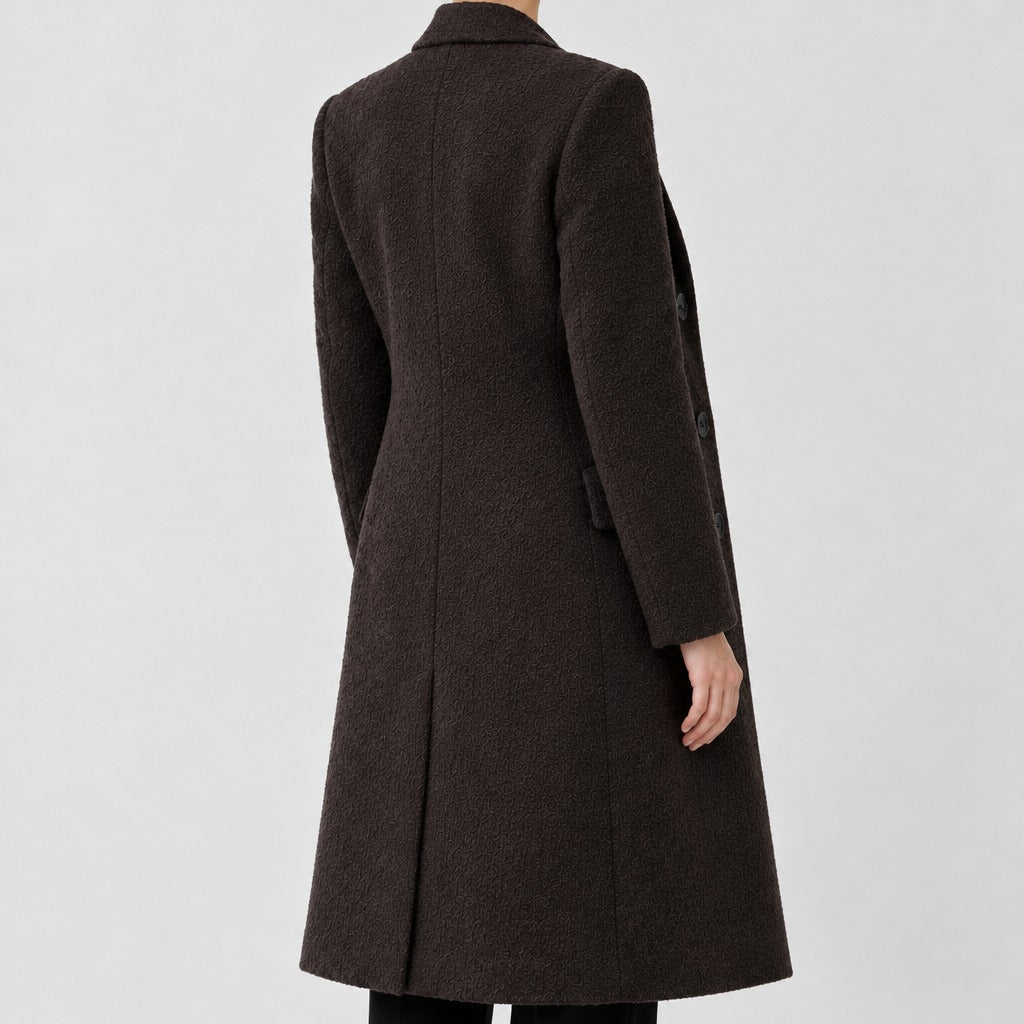Aud Double Breasted Coat - Lead Product Detail