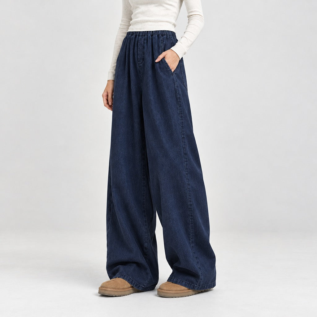 Blandine Wide Leg Pants - Lead Product Detail