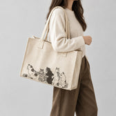 Brita Cat Print Tote - Lead Product Detail