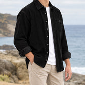 Otto Corduroy Overshirt - Lead Product Detail