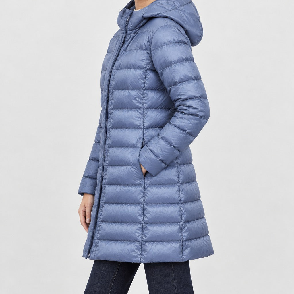 Catarina Cashmere Puffer Jacket - Lead Product Detail