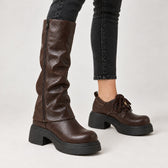 Catherine Convertible Boots - Lead Product Detail