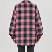 Charline Plaid Overshirt - Lead Product Detail