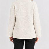 Coline Textured Fleece Jacket - Lead Product Detail