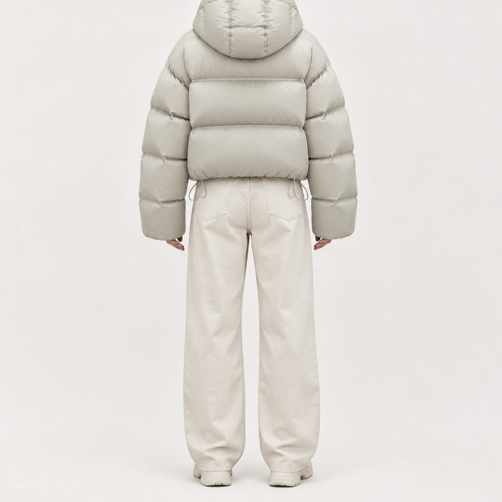 Consuelo Hooded Puffer Jacket - Lead Product Detail