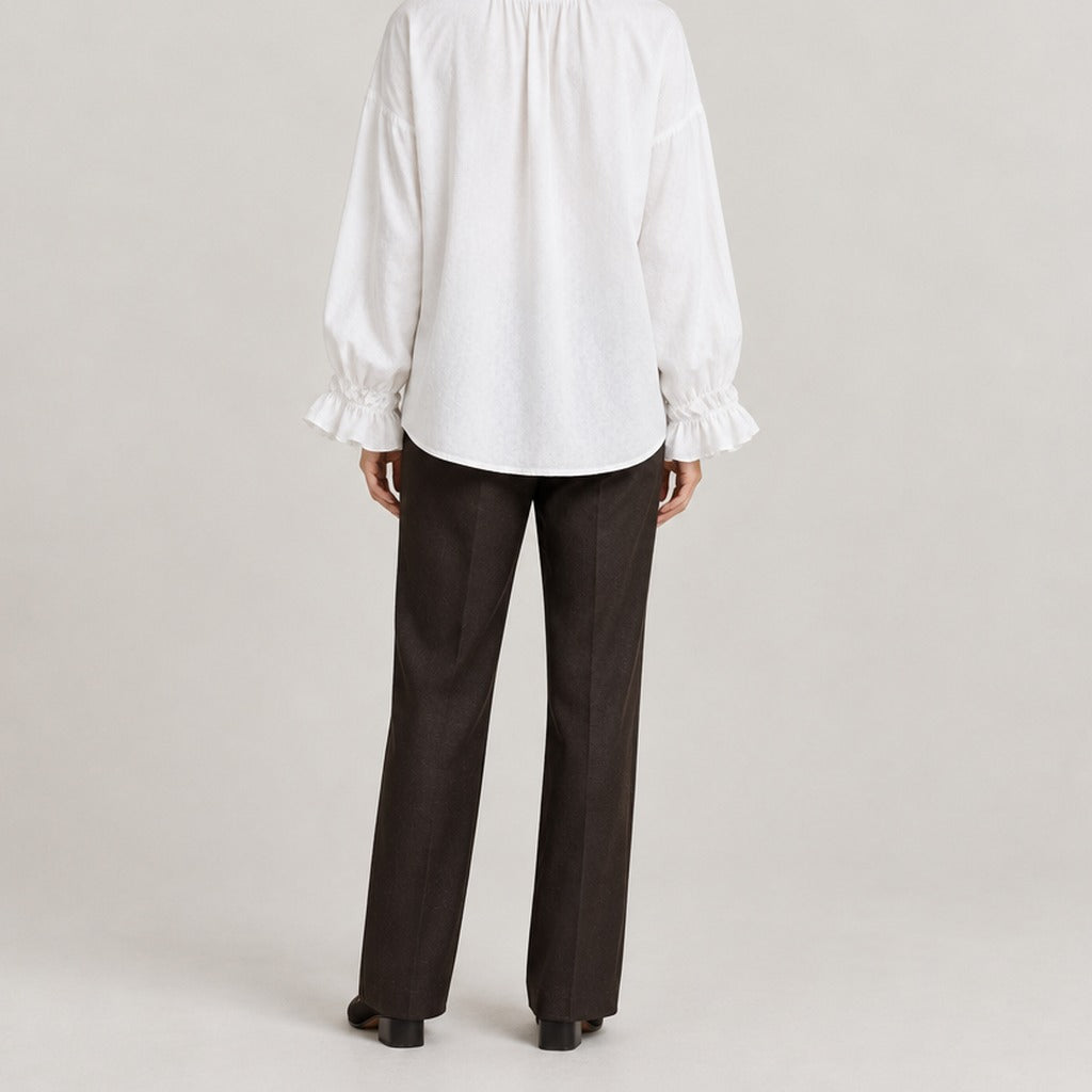 Daria Ruffle Collar Blouse - Lead Product Detail