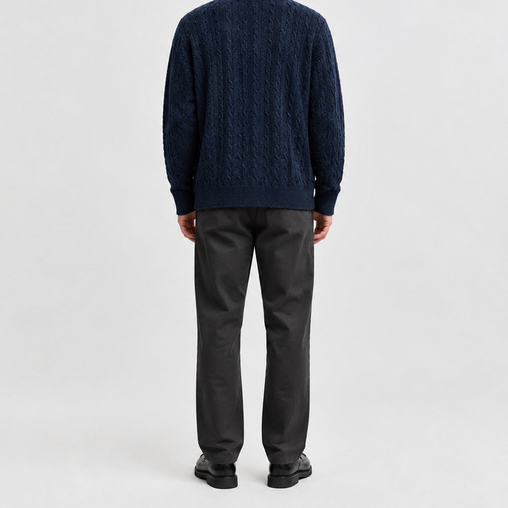 Anselme Cable Knit Cardigan - Lead Product Detail
