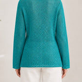 Ansgar Openwork Cardigan - Lead Product Detail