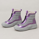 Eleni Front Zip Snow Boots - Lead Product Detail