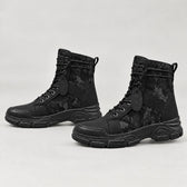Arnulf Camouflage Boots - Lead Product Detail