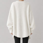 Erminia Oversized Knit Sweater - Lead Product Detail