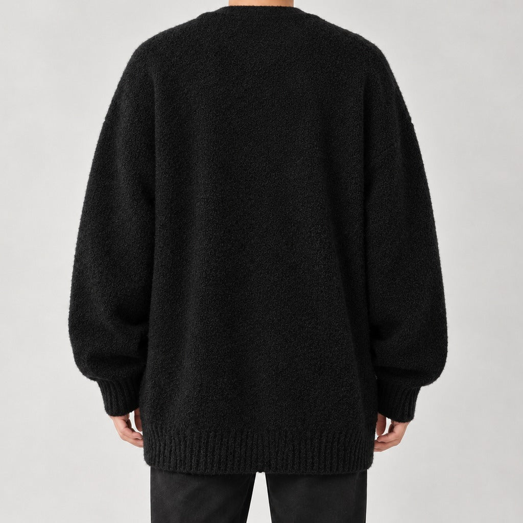 Attilio Open Front Cardigan - Lead Product Detail