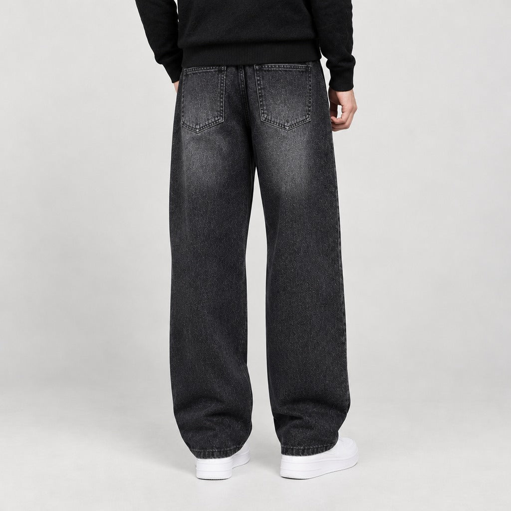 Bendik Wide Leg Jeans - Lead Product Detail