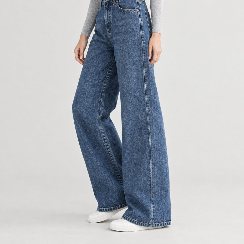 Gunnlaug Wide Leg Jeans - Lead Product Detail