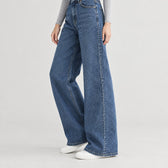Gunnlaug Wide Leg Jeans - Lead Product Detail