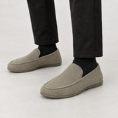 Carles Textured Loafers - Lead Product Detail