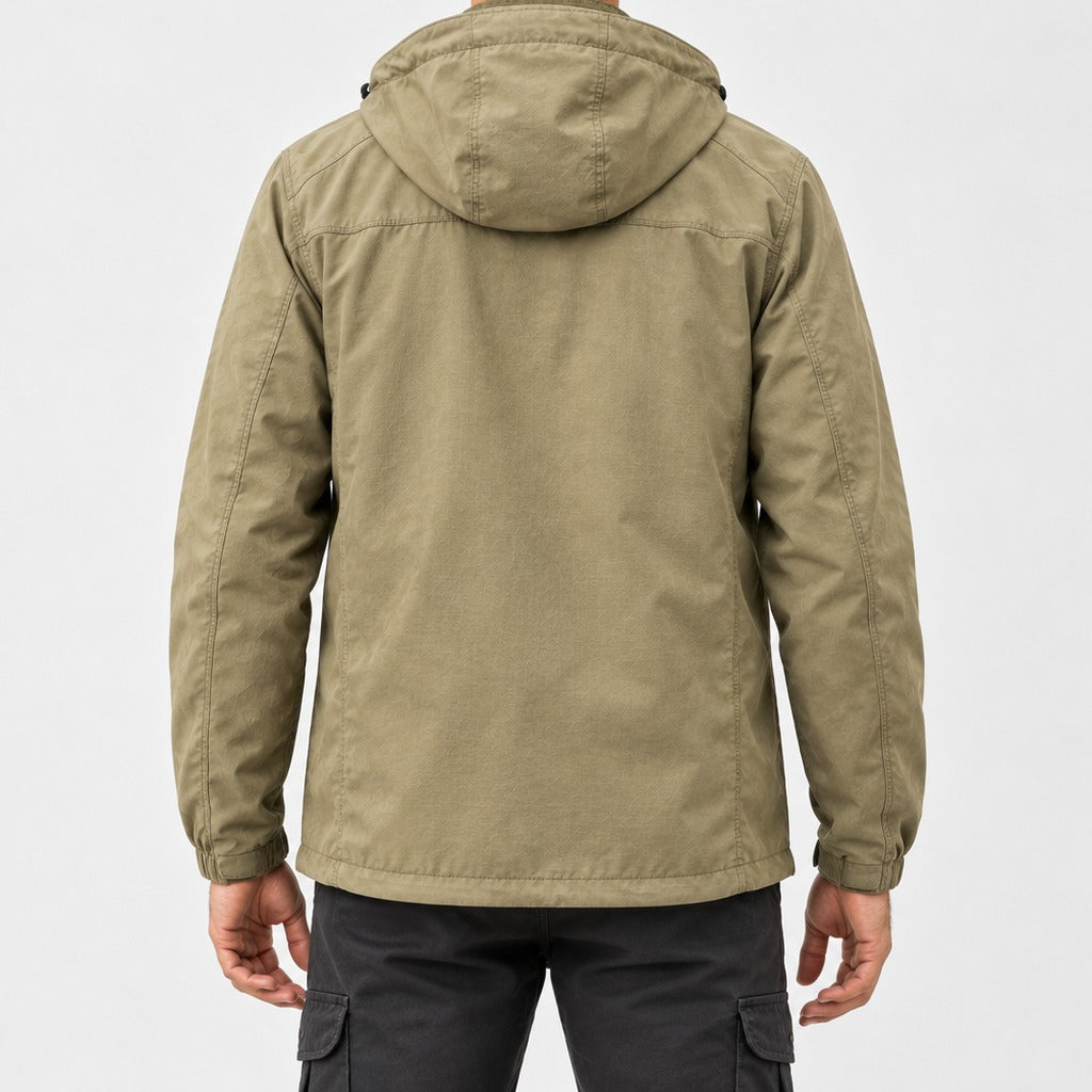 Christof Hooded Jacket - Lead Product Detail