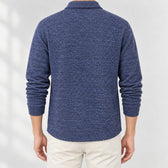 Egil Collared Knit Cardigan - Lead Product Detail