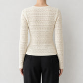 Irina Pointelle Cardigan - Lead Product Detail