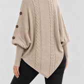 Josette Cable Knit Top - Lead Product Detail