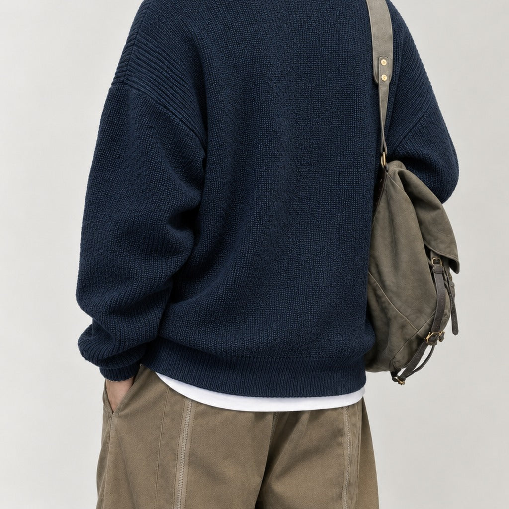 Fannar Textured Knit Cardigan - Lead Product Detail