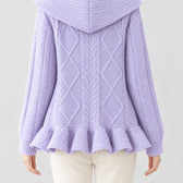 Katrijn Cable Knit Cardigan - Lead Product Detail