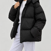 Lajla Hooded Puffer Jacket - Lead Product Detail