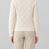Lauriane Diamond Knit Cardigan - Lead Product Detail