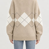 Lenie Argyle Cardigan - Lead Product Detail