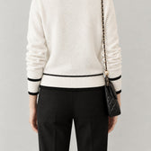 Leocadia Contrast Trim Cardigan - Lead Product Detail