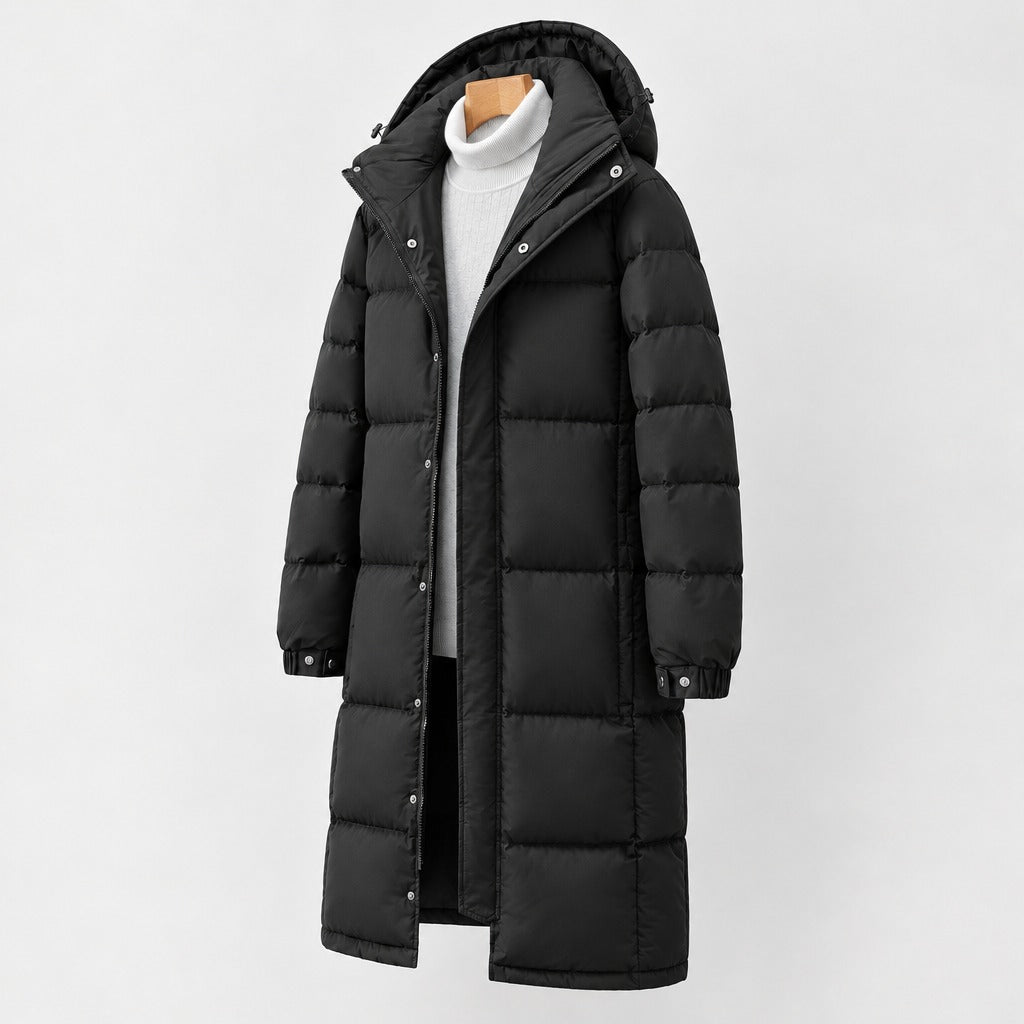 Gaspar Cashmere Puffer Coat - Lead Product Detail