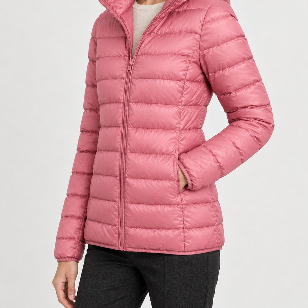 Louisa Hooded Puffer Jacket - Lead Product Detail