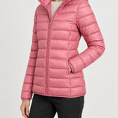Louisa Hooded Puffer Jacket - Lead Product Detail