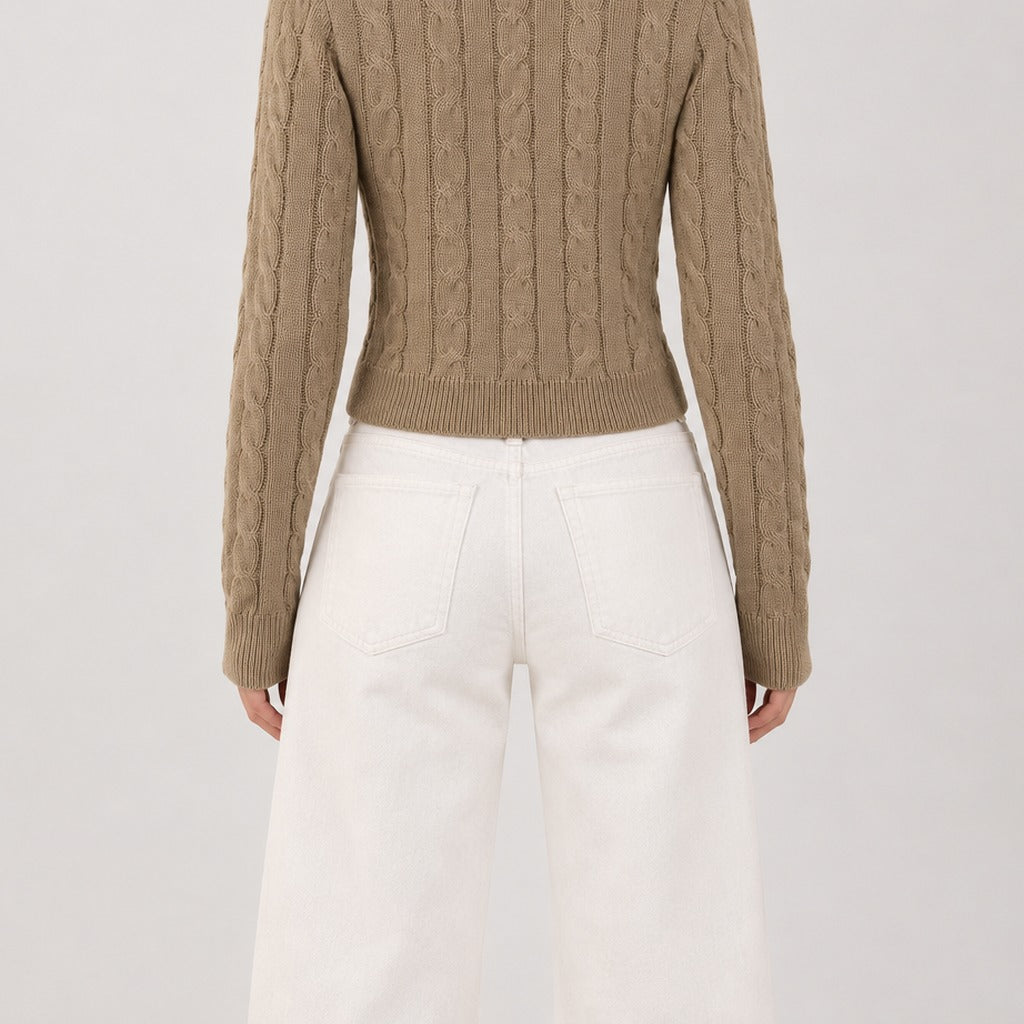 Magna Cable Knit Cardigan - Lead Product Detail