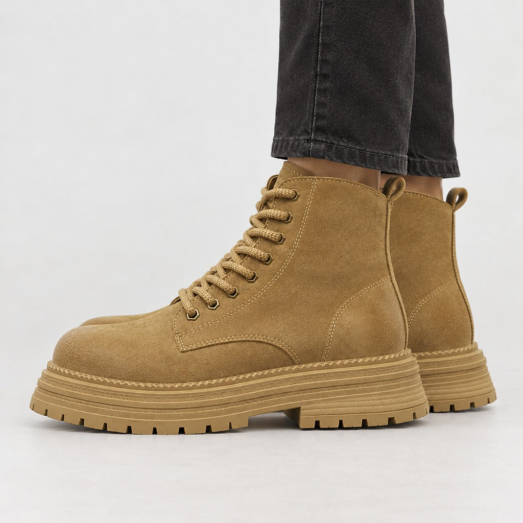 Gianpaolo Lace Up Boots - Lead Product Detail