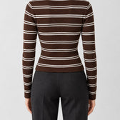 Meike Striped Knit Top - Lead Product Detail