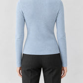 Merete Mock Neck Top - Lead Product Detail