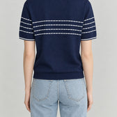 Mieke Zip Knit Top - Lead Product Detail
