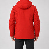 Hubert Hooded Padded Jacket - Lead Product Detail