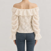 Sonja Off Shoulder Top - Lead Product Detail