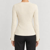 Ulrikke Ribbed Cardigan - Lead Product Detail