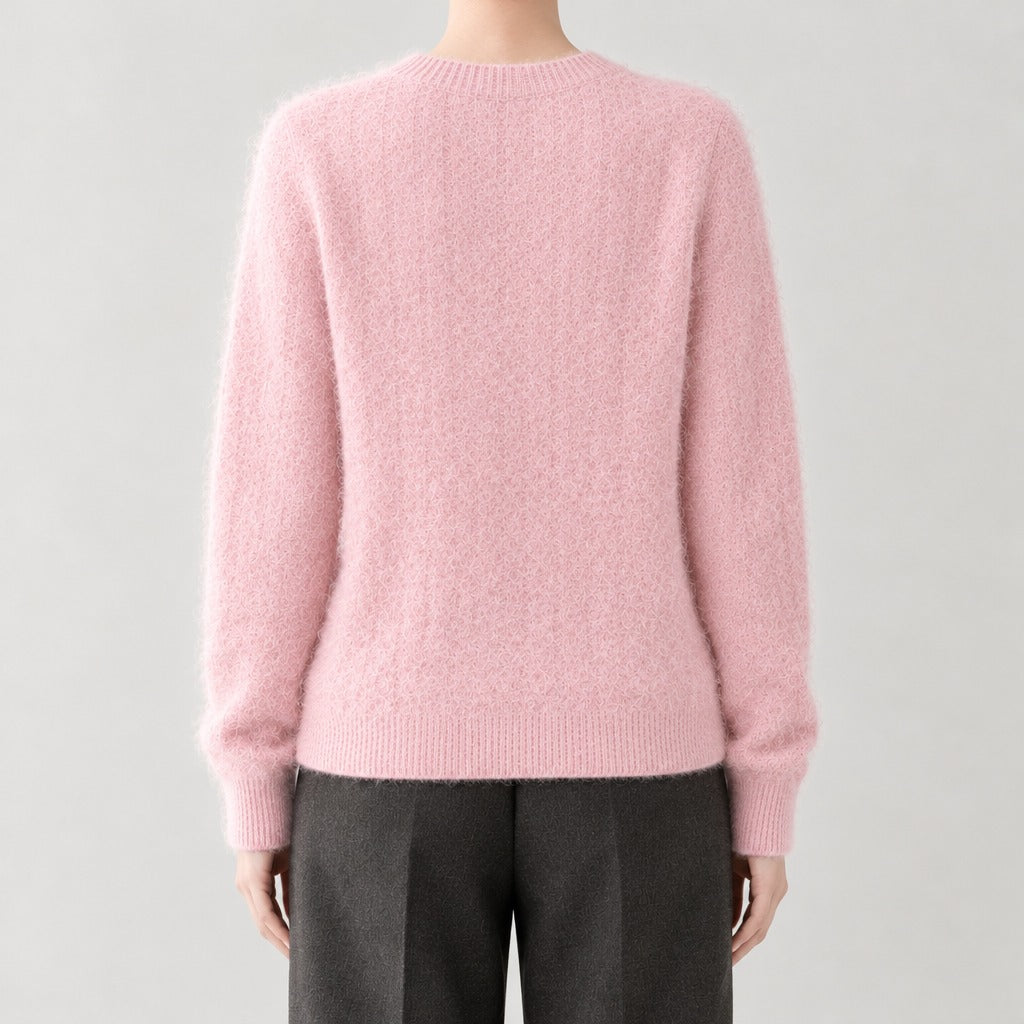 Veerle Cable Knit Cardigan - Lead Product Detail