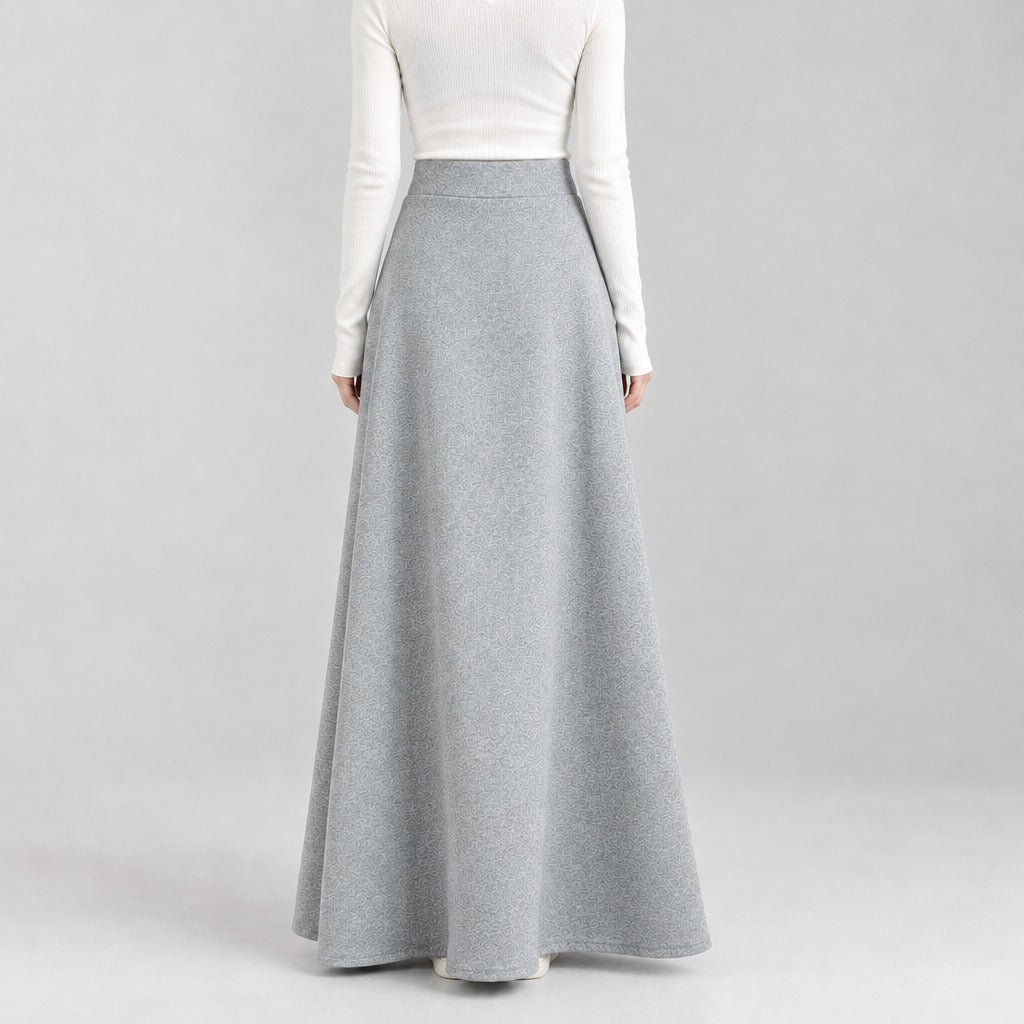Vibecke A Line Skirt - Lead Product Detail