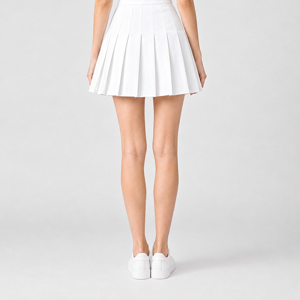 Vigdis Pleated Mini Skirt - Lead Product Detail