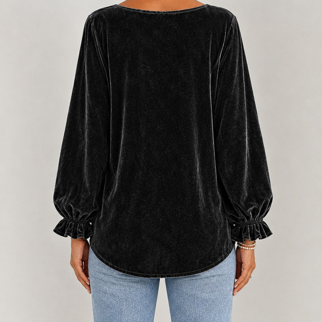 Willeke Pleated Top - Lead Product Detail