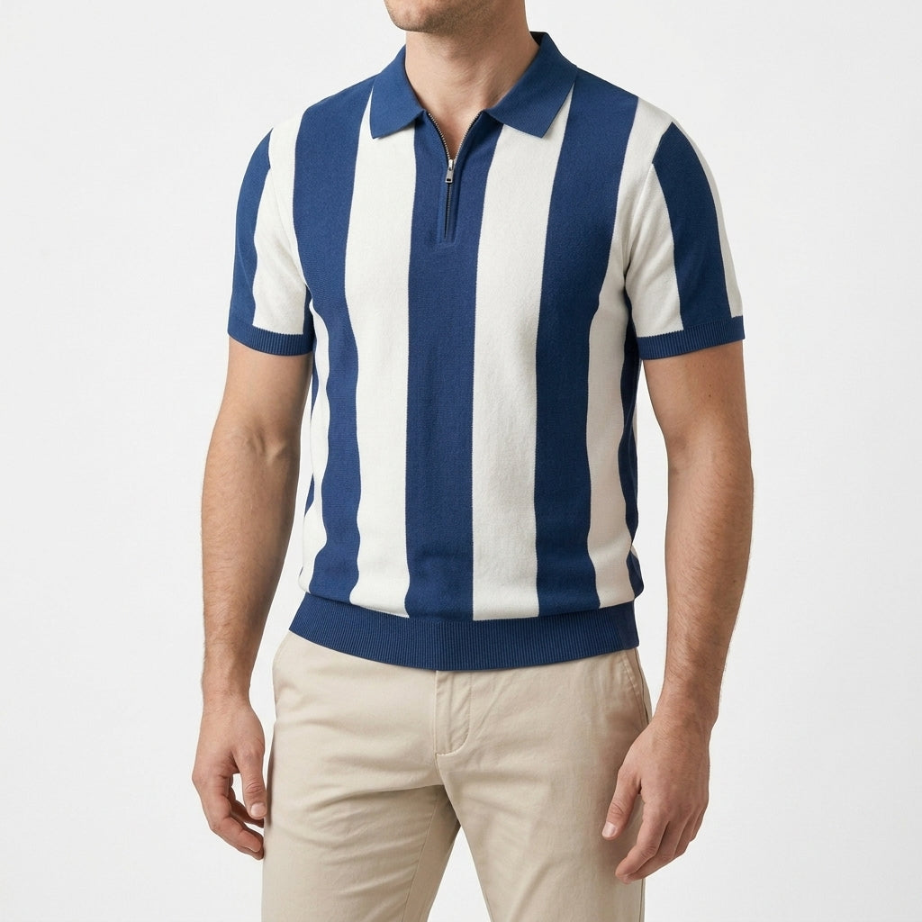 Blue and White