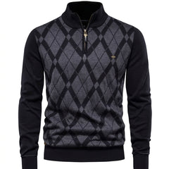Charcoal Argyle